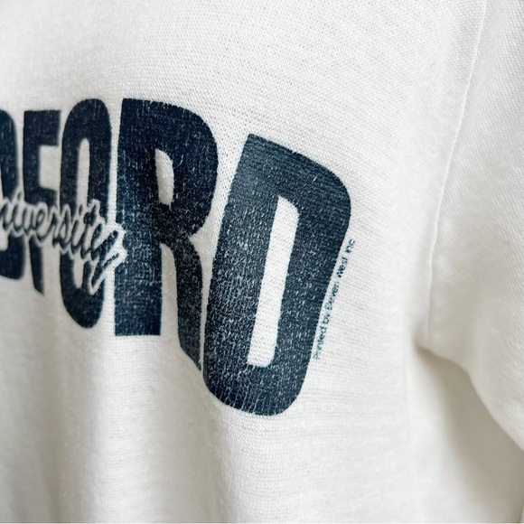 Vintage Radford University Thin White Sweatshirt - Picture 5 of 7